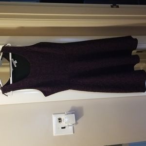 Purple and black skater dress by 41 Hawthorn